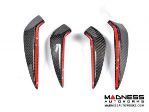 Mercedes-Benz CLA-Class Sport Front Canards - Carbon Fiber